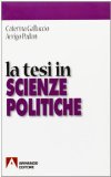 La tesi in scienze politiche